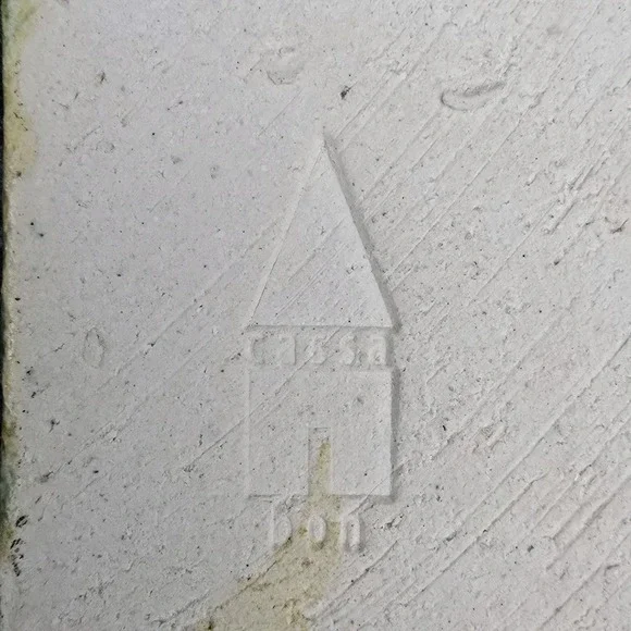 Cassa Bon Art Tile 6x3.75 Green Cherub Archer Relief Architectural Design - Picture 3 of 5